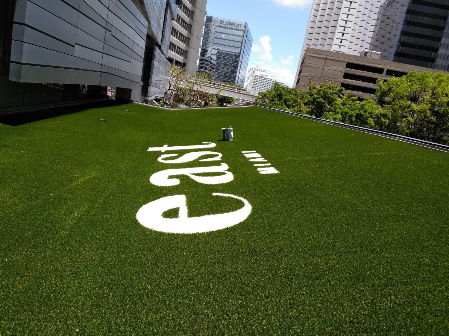 rooftop artificial turf 1500
